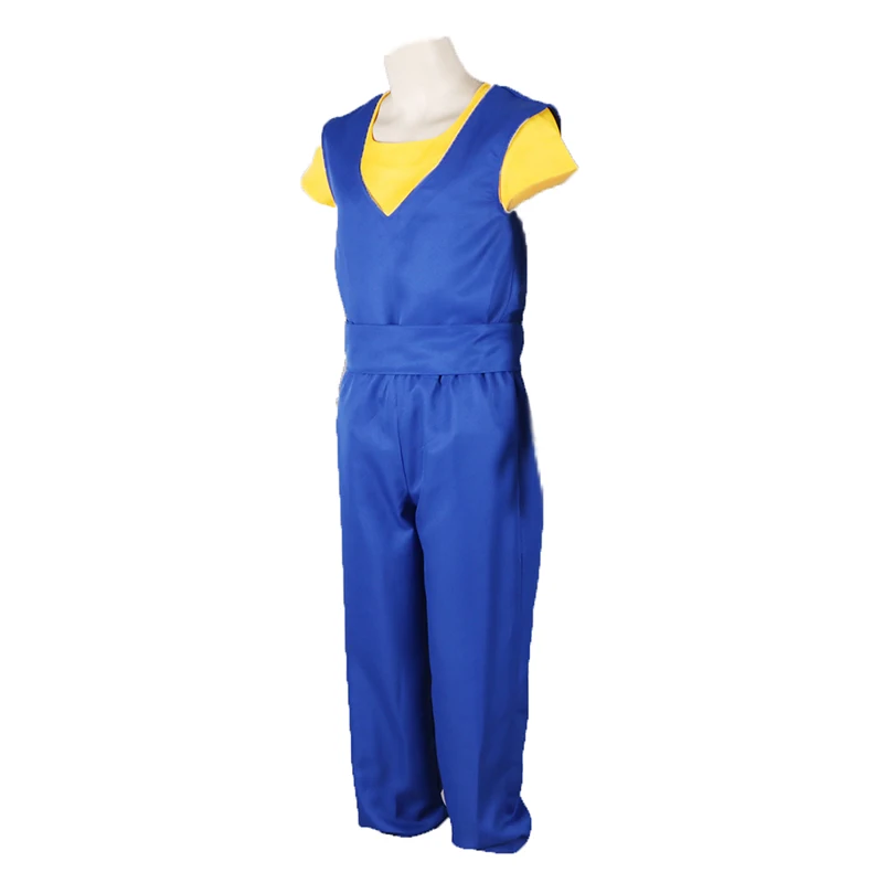 Супер Сон Гоку и Вегета вегетто боевая униформа Аниме Косплей Костюм с