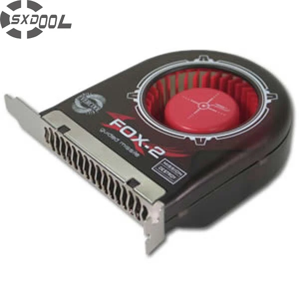 Fox-ventoinha de Resfriamento para Computador Chassi de Computador Ventoinha de Porta Pci Cooler Vida Longa Design com Rolamento de Alto Fluxo de ar