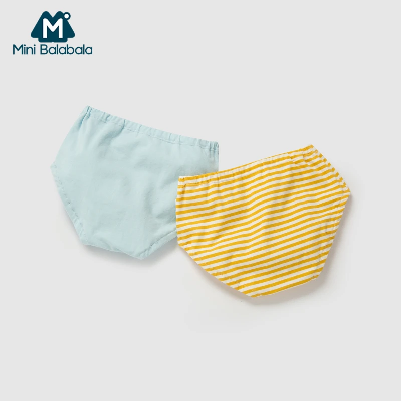 Мини Balabala 100% хлопок трусики с изображением Анны и Эльзы нижнее белье мягкие трусы
