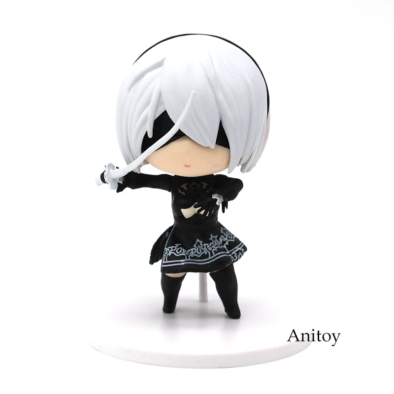 B NieR: Automata 2B Йорга № 2 Тип B Йорга статическое Искусство ПВХ фигурка Коллекционная модель игрушки 9 см - Цвет: B