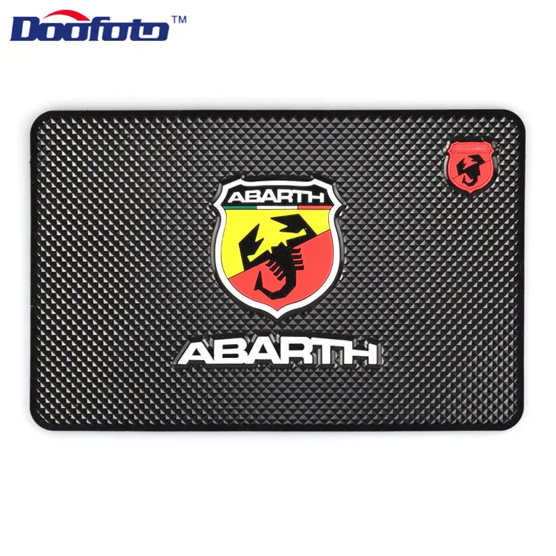 Doofoto автомобильный Стайлинг авто коврик чехол для Abarth 500 124 Palio Fiat Stilo Ducato Punto знак