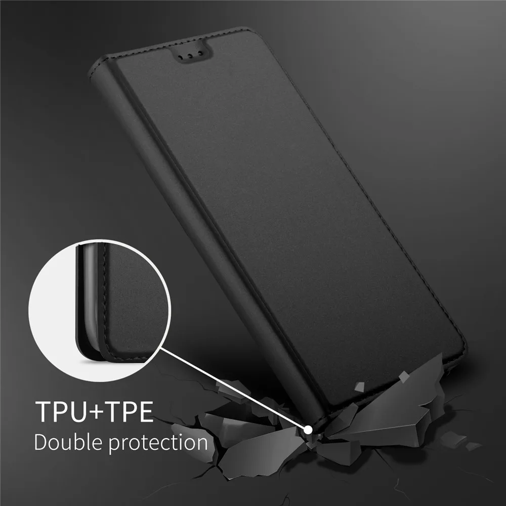 Xiaomi mi A2 чехол роскошный флип-бумажник кожаный бумажник-книжка Чехлы для 6x Funda Coque