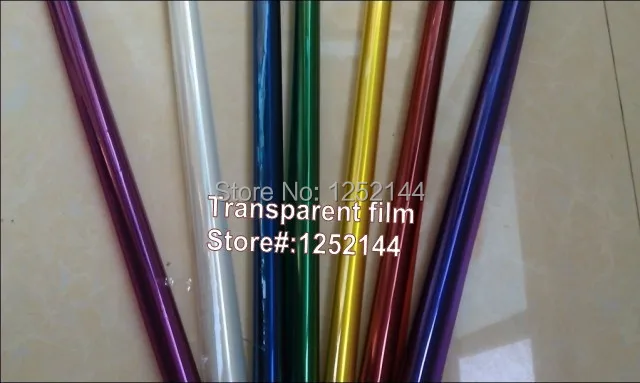 5 м/лот прозрачная цветная термоусадочная пленка для радиоуправляемых моделей