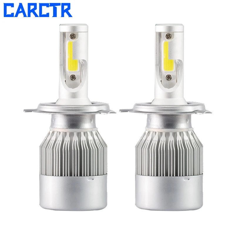CARCTR 12 V 5600LM 56 w 6000 K светодиодный фар автомобиля H4 H7 H8 H9 H11 9005 HB3 9006 HB4 9003 лампы