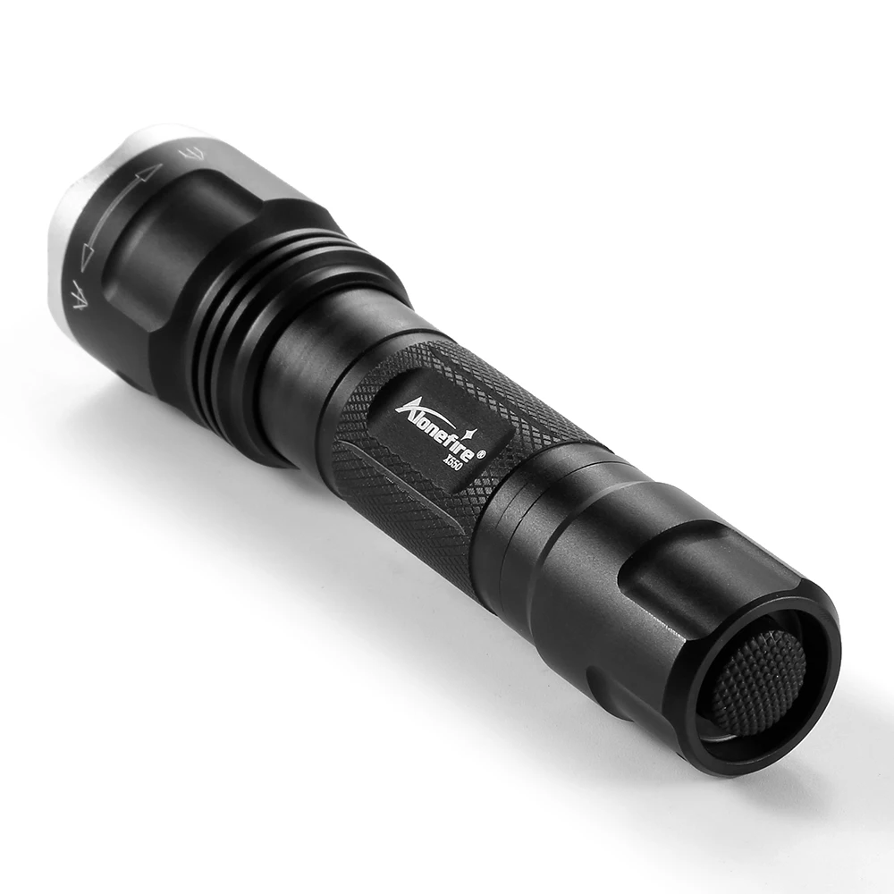 AloneFire X550 фонарик с мини зумом CREE XM L2 Светодиодная лампа наружный охотничий фонарь