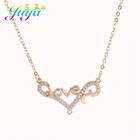 Кулон золотистыйрозовое золото с цирконом, в форме сердца