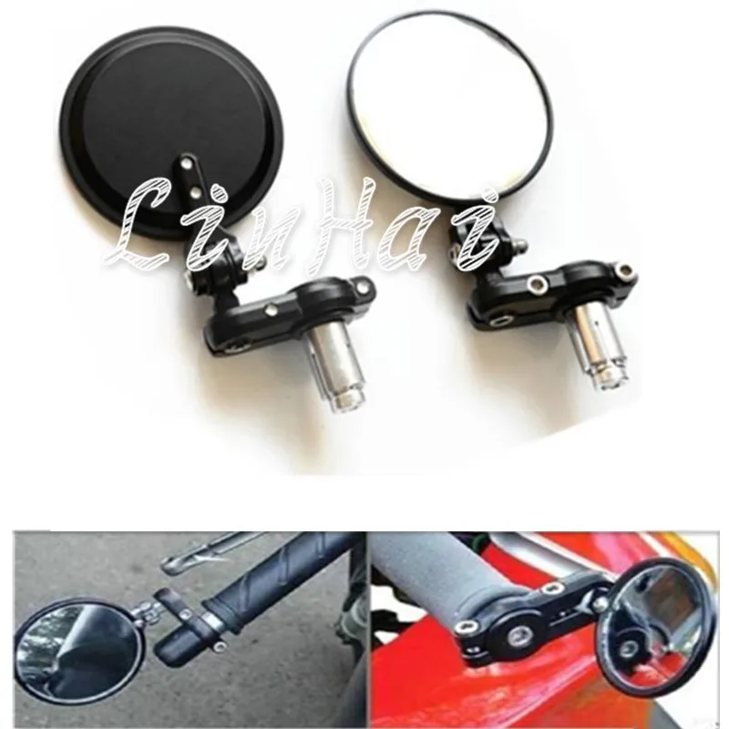 Универсальные алюминиевые круглые выпуклые наконечники для мотоцикла ручки