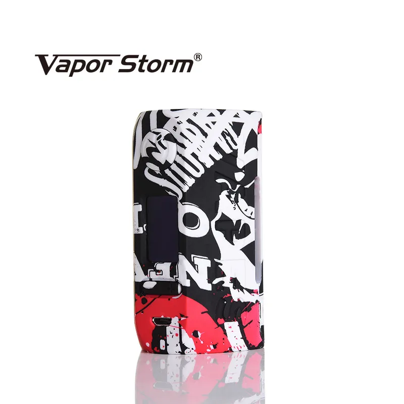 Vapor Storm Storm230 TC Box MOD 200W Unique Graffiti Body with OLED Display Fall-proof &amp Scratch-proof Design e-cigarette Mod |