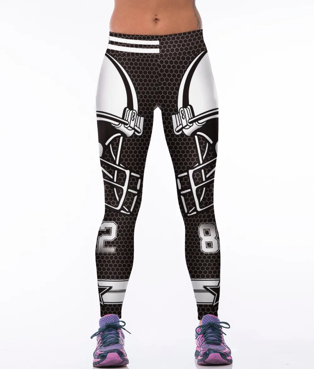 Леггинсы мужские/женские спортивные в стиле панк рок с 3D принтом|leggings capri|sport