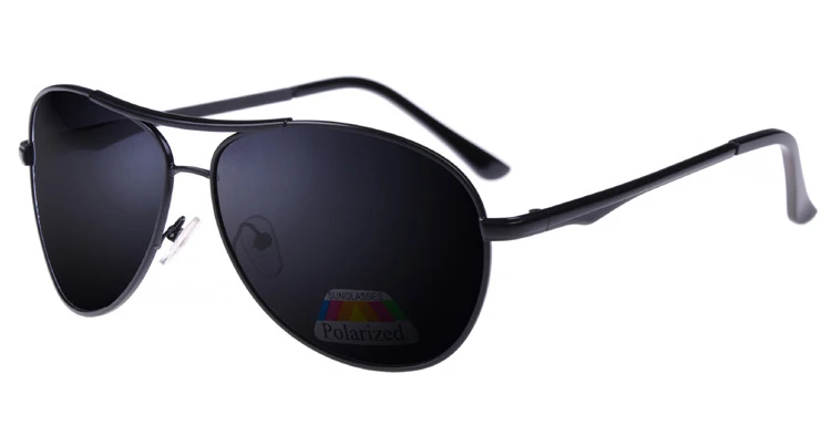 Black frame gray Новинка, мужские солнцезащитные очки, поляризационные, uv400, высокое качество, Ретро стиль, Ретро стиль, мужские солнцезащитные очки, поляризационные, защита для вождения, солнцезащитные очки для мужчин - Цвет линз: Black frame gray