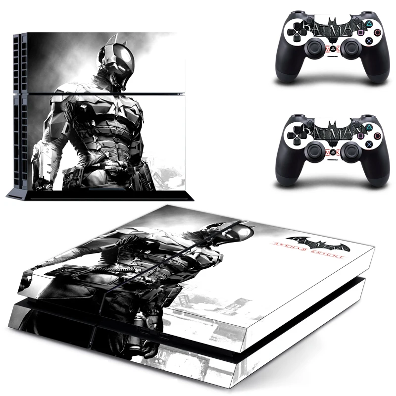 DC Бэтмен PS4 наклейка на кожу Виниловая для Sony Playstation 4 консоль и 2 контроллера