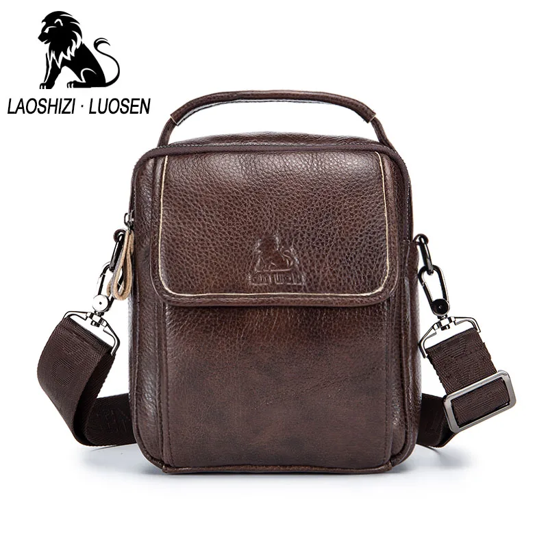 Повседневная сумка в стиле ретро для мужчин брендовая дизайнерская сумочка