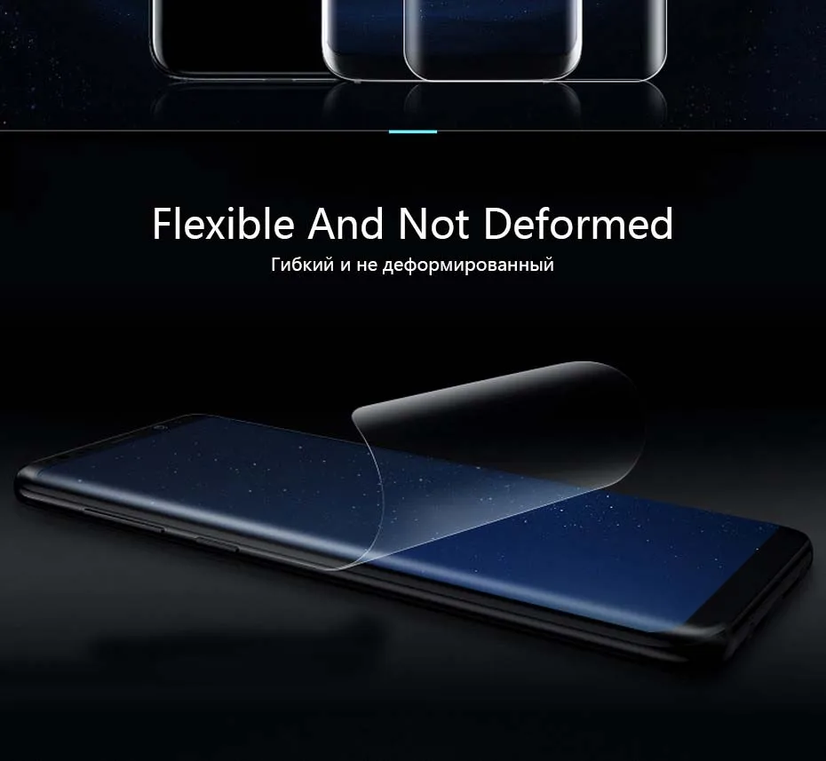 Прозрачная защитная пленка для экрана samsung Galaxy S7 Edge S8 S9 S10 Plus Note 8 9 S10e ЖК-экран HD