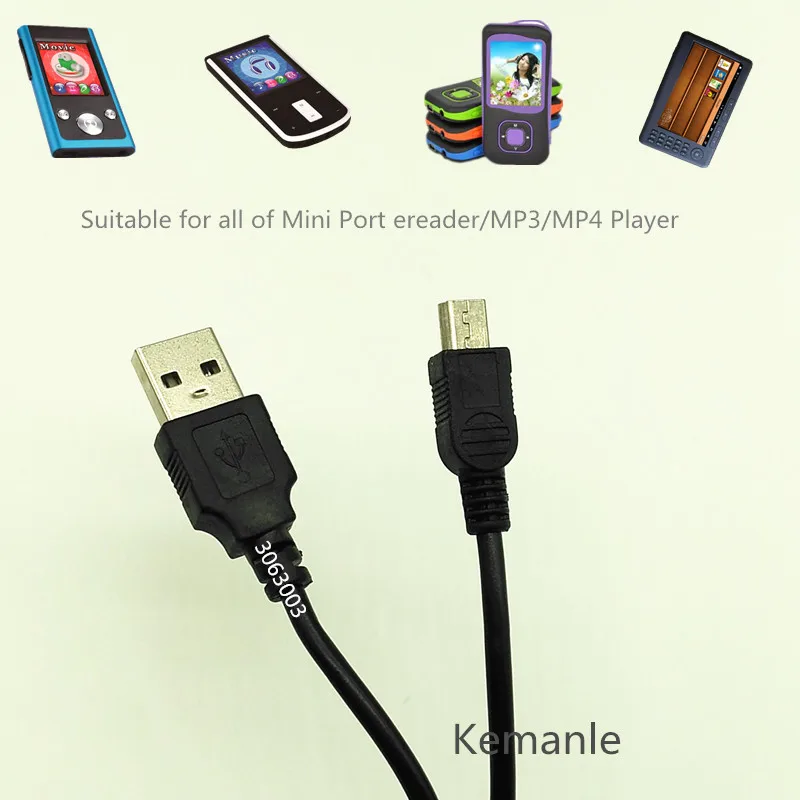 Мини USB Кабель 2 0 зарядный кабель шт длина доставки 70 мм для мини-порта MP3/MP4/ereader