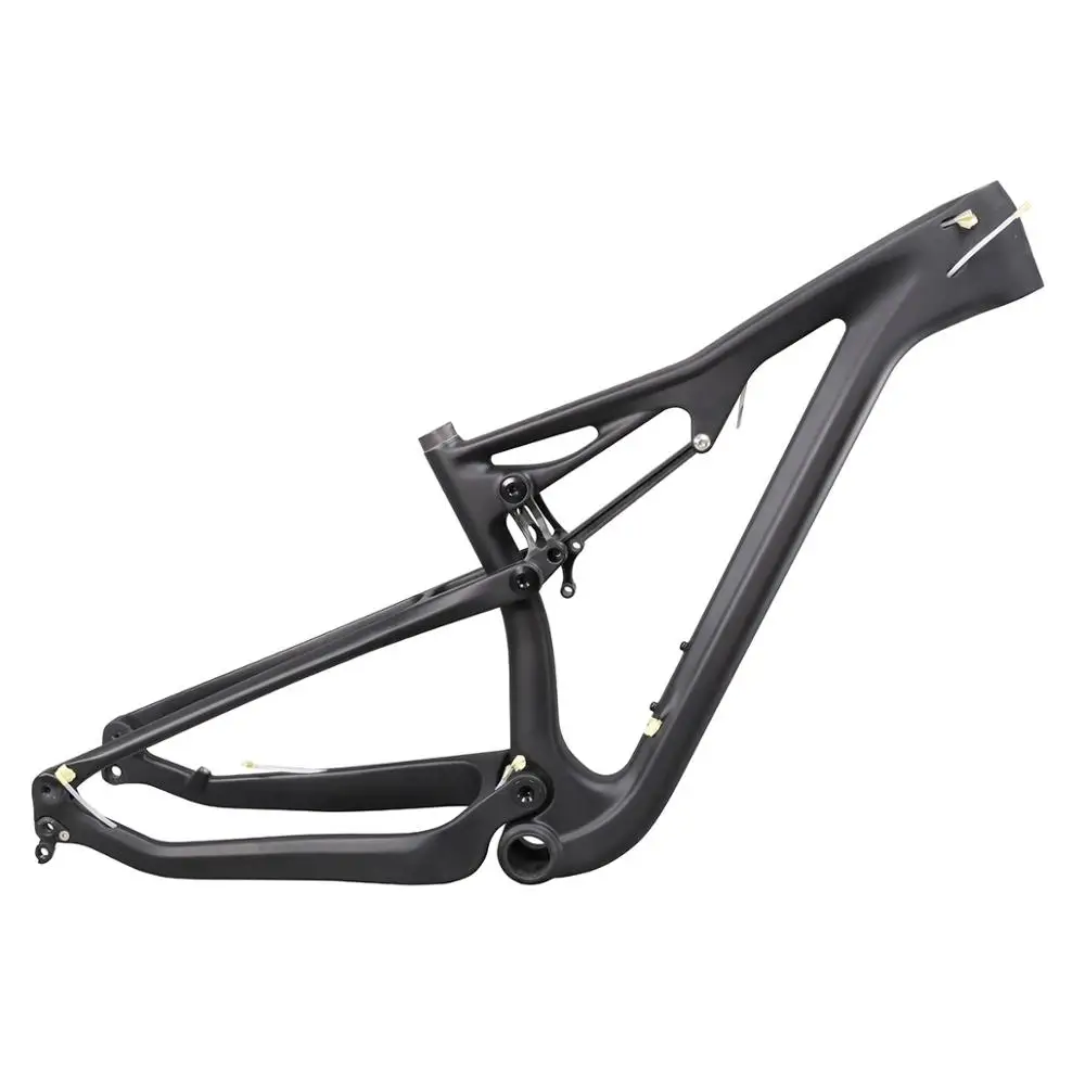 29er Полный подвесная карбоновая рама mtb велосипед рама ICAN, дизайнерский бренд, есть большие размеры 15,5/17,5/19/21 BSA через ось 110 мм сзади путешествия S8 - Цвет: 21 inch