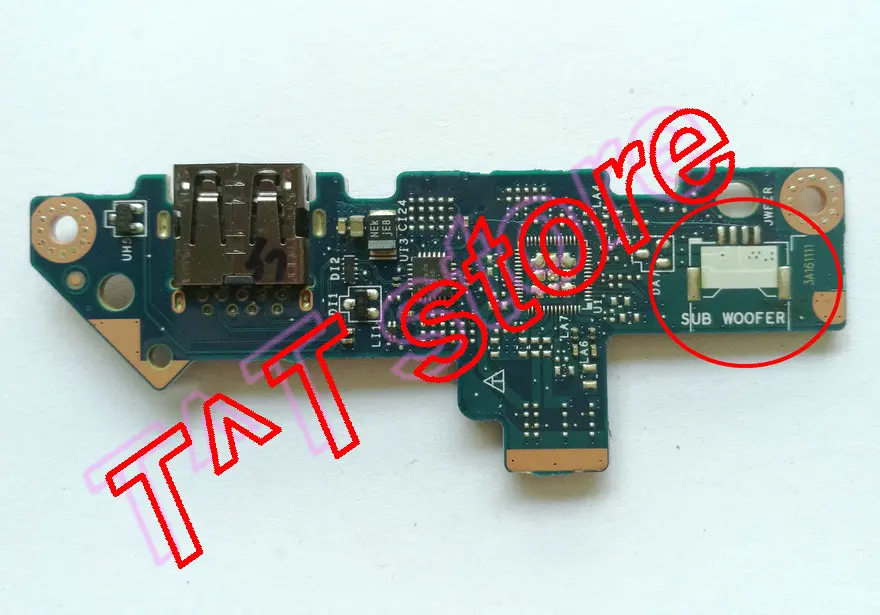Оригинал для Alienware 15 R3 USB IO Board телефон R40JH 0R40JH тест хорошая Бесплатная доставка