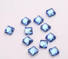 Light Blue 11 PCS 13 краев со скошенным кристаллом, алмазная блестящая зеркальная стеклянная мозаичная плитка для выставочного зала, настенная наклейка KTV, витрина для шкафа, сделай сам, украшение - Цвет: Light Blue 11 PCS