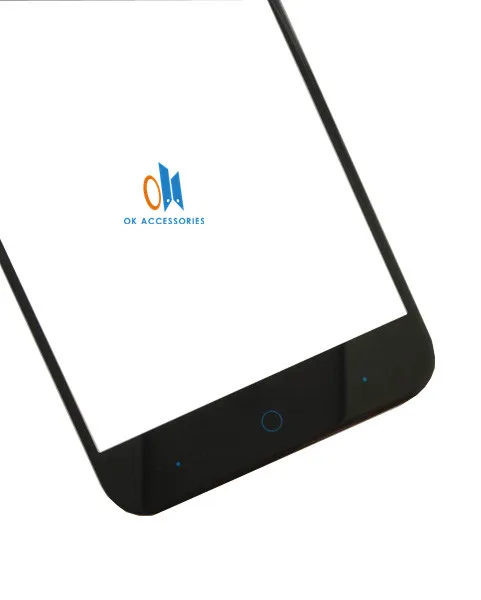 Черный белый цвет 5 дюймов для zte Blade Z7 X7 V6 D6 T660 T663 внешнее стекло Передний сенсорный экран Объектив дигитайзер с лентой