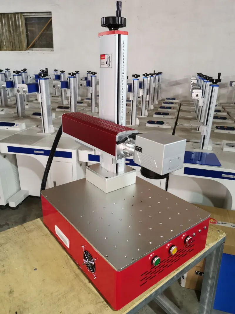 Бесплатная доставка Автоматическая Фокусировка Лазерная маркировочная машина 30