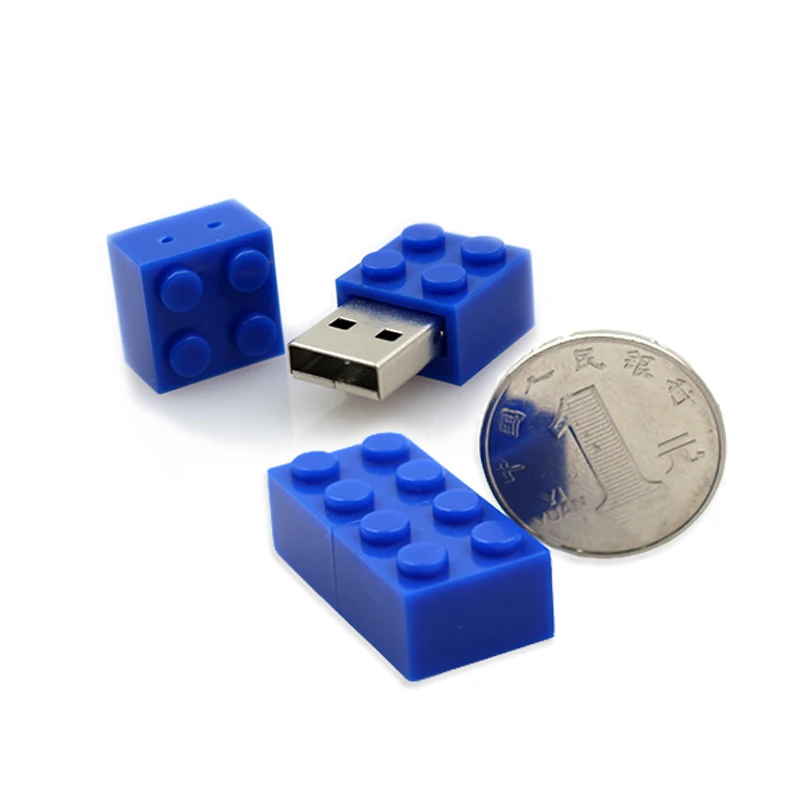 usb флеш-накопитель мультфильм мальчик игрушка Флешка строительные блоки ручка-накопитель 1G 2G 4G 8GB 16GB 32GB usb карта памяти U диск