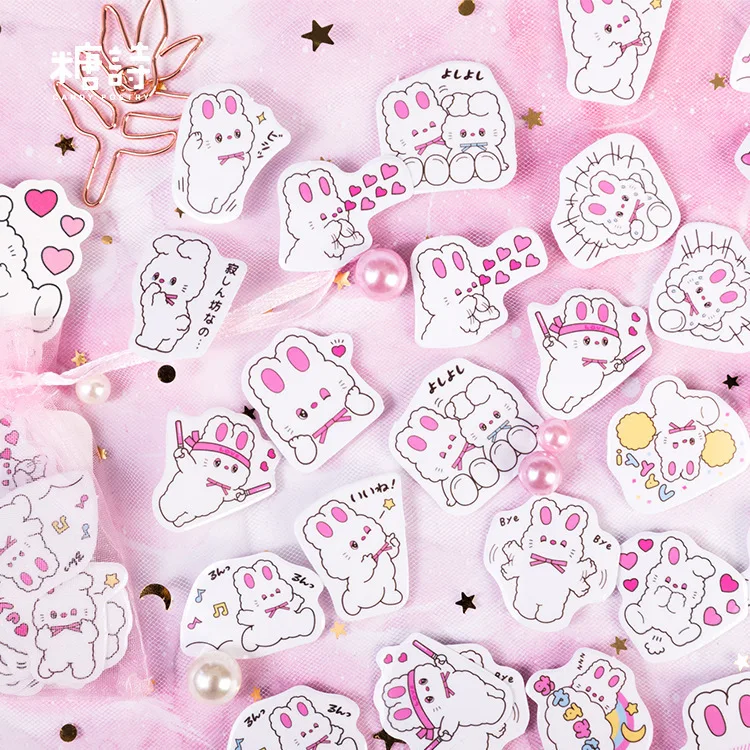 100 шт./упак. прекрасный мультфильм любимый кролик украшения стикер DIY планировщик