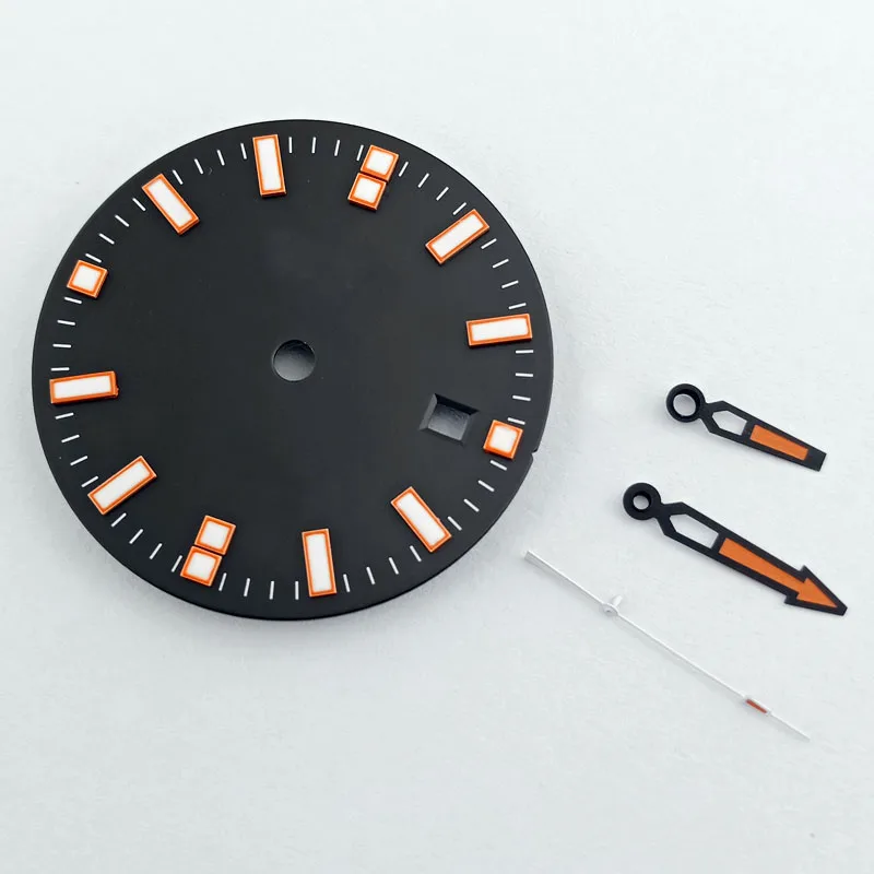 31.5mm sterile watch Dial + hands fit DG2813/3804 Miyota 82 Series movement 43mm watches | Наручные часы