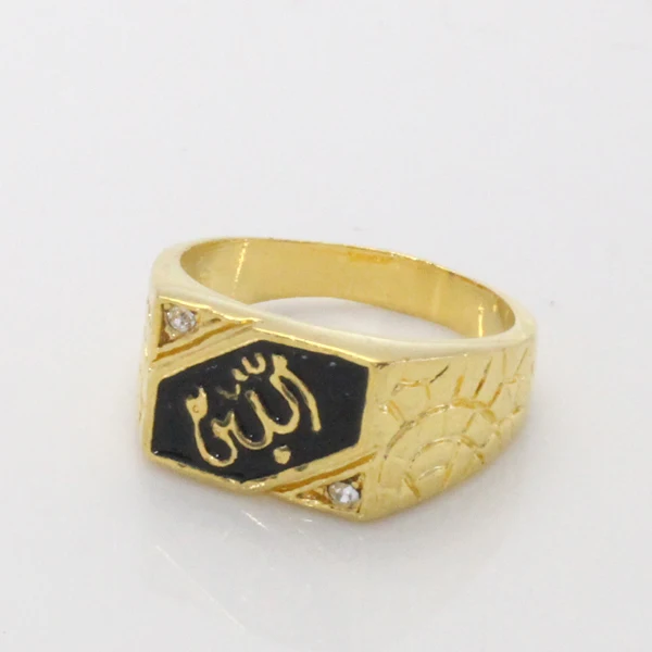 Мусульманское кольцо с надписью allah для мужчин и женщин очаровательное арабское