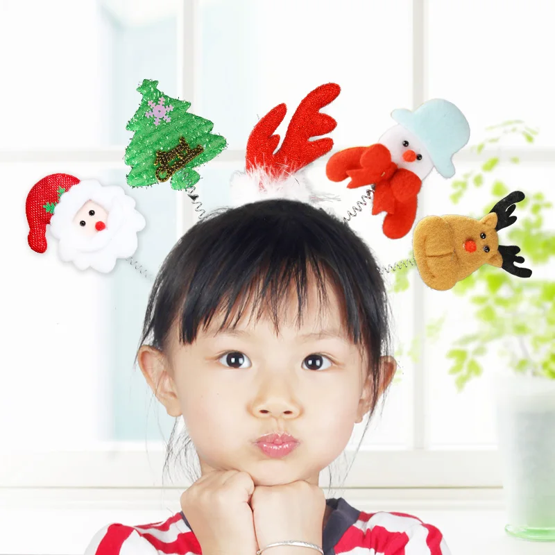 1 шт./Рождественская заколка для волос на весну детей шапка взрослых с