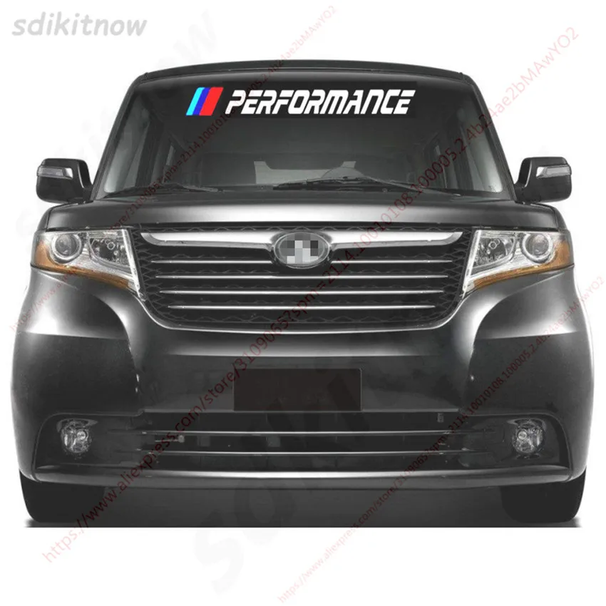 80 см автомобиля спереди и сзади лобовое стекло производительность Стикеры