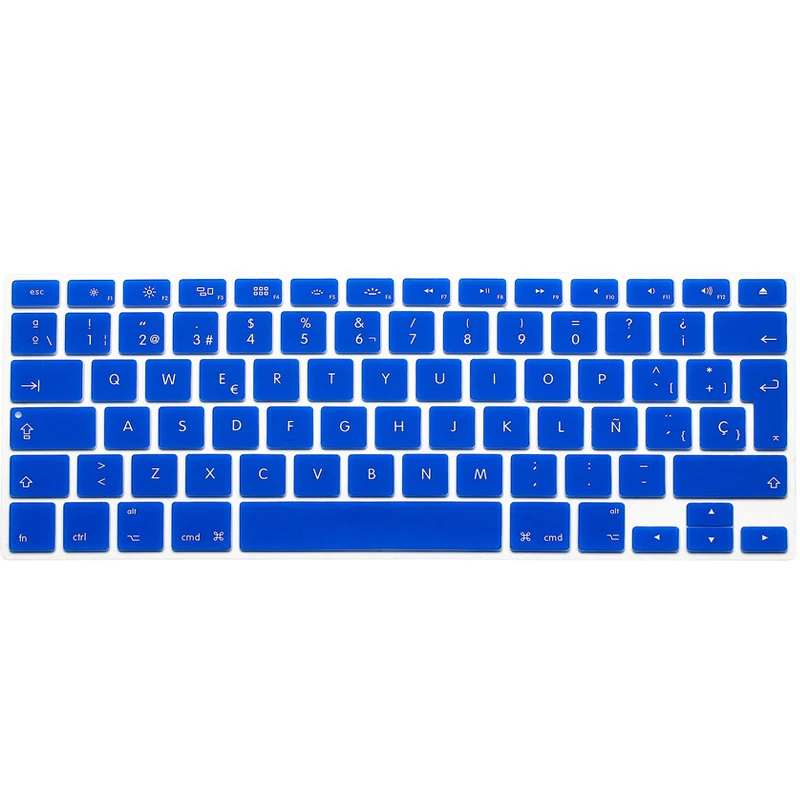 Защитная панель для ноутбука с испанской клавиатурой Macbook Air Pro Retina 13 15