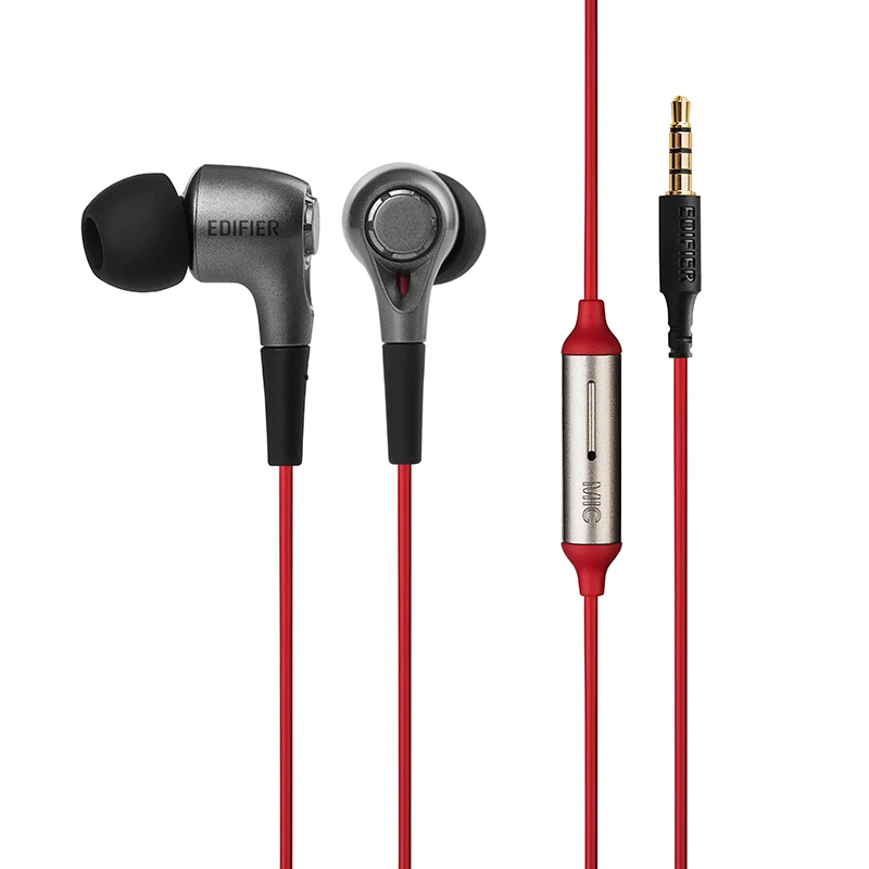 EDIFIER P230 Earphone with Noise Isolation Stereo Bass In-Ear Support Inline Control With Mic For A Mobile Phone | Электроника