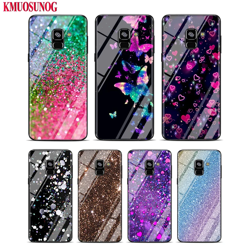 Черный силиконовый чехол для Samsung A9 A7 2018 Galaxy A8 A6 Plus A5 A3 Star 2017 2016 не стеклянный 154KK |