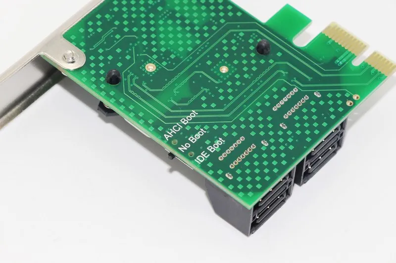 SATA карта PCI-Express 1X до 4 портов 3 0 6 Гбит/с адаптер расширения ASMedia1061 + 1093 чипсет для ПК