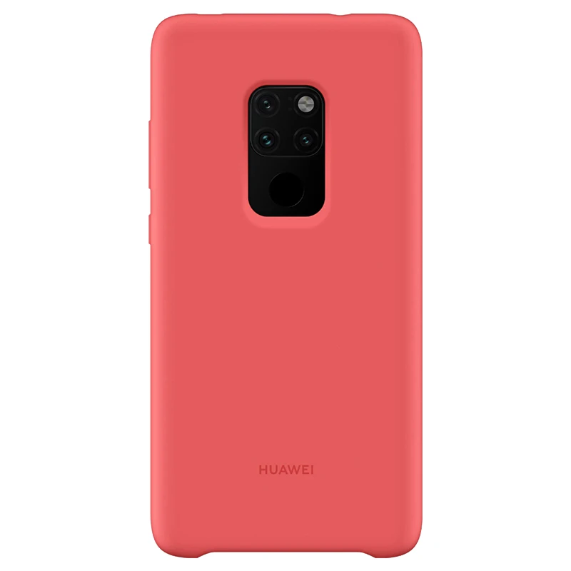 Силиконовый чехол для huawei mate 20 360, милый противоударный автомобильный держатель, мягкий жидкий силиконовый чехол - Цвет: red