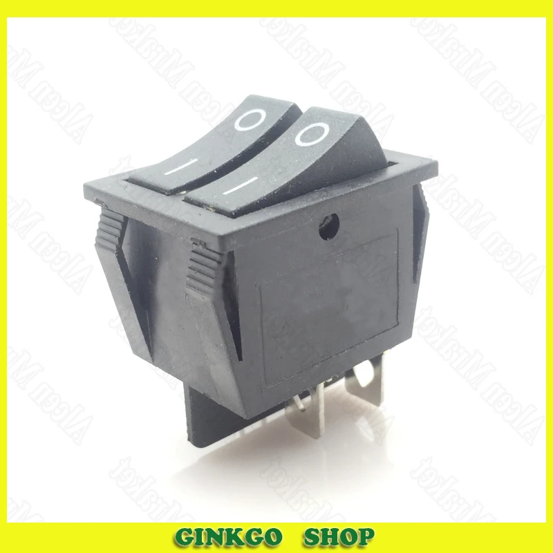 30pcs/lot Rocker Power Switch Two Wire KCD3 Electric Heater Cake Clang Double | Обустройство дома