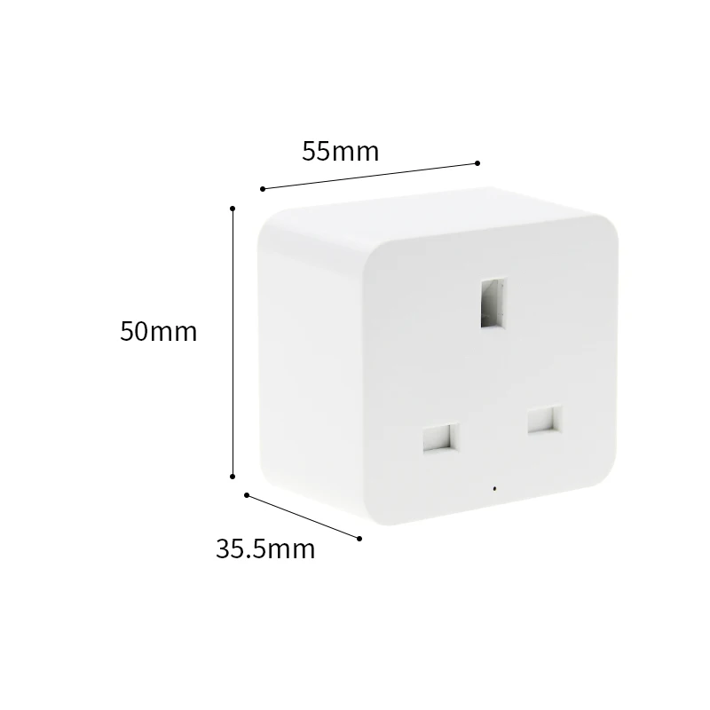 FrankEver Великобритания Smart Plug 10A Wi-Fi розетка Функция синхронизации домашней