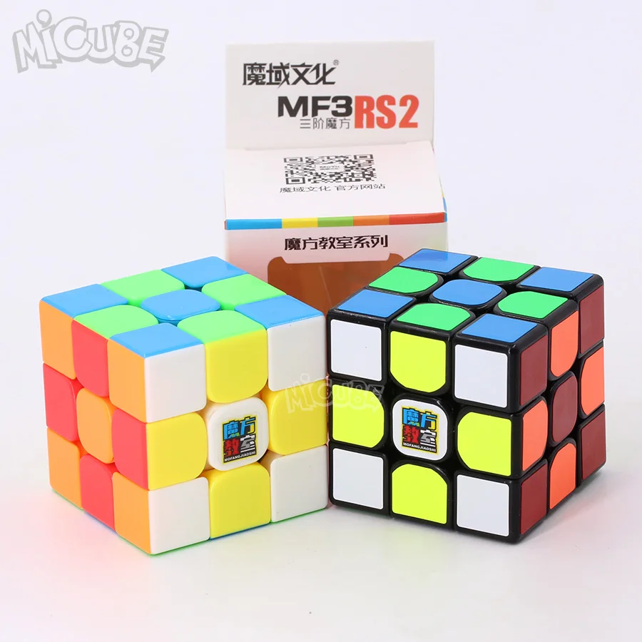 Mofangjiaoshi Mf3RS2 магические кубики скорость головоломка 56 мм игрушки для конкурса для детей WCA Чемпионат 3x3 Mf3RS V2 3 слоя