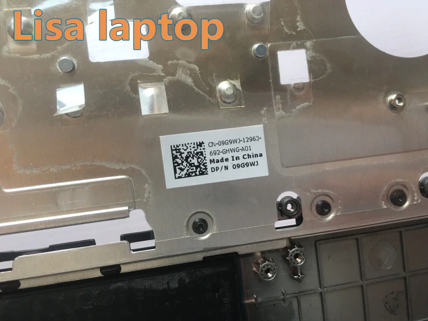 Для DELL LATITUDE E5270 PALMREST биометрический с сенсорной панелью часть: 09G9WJ 9G9WJ|Пелти для
