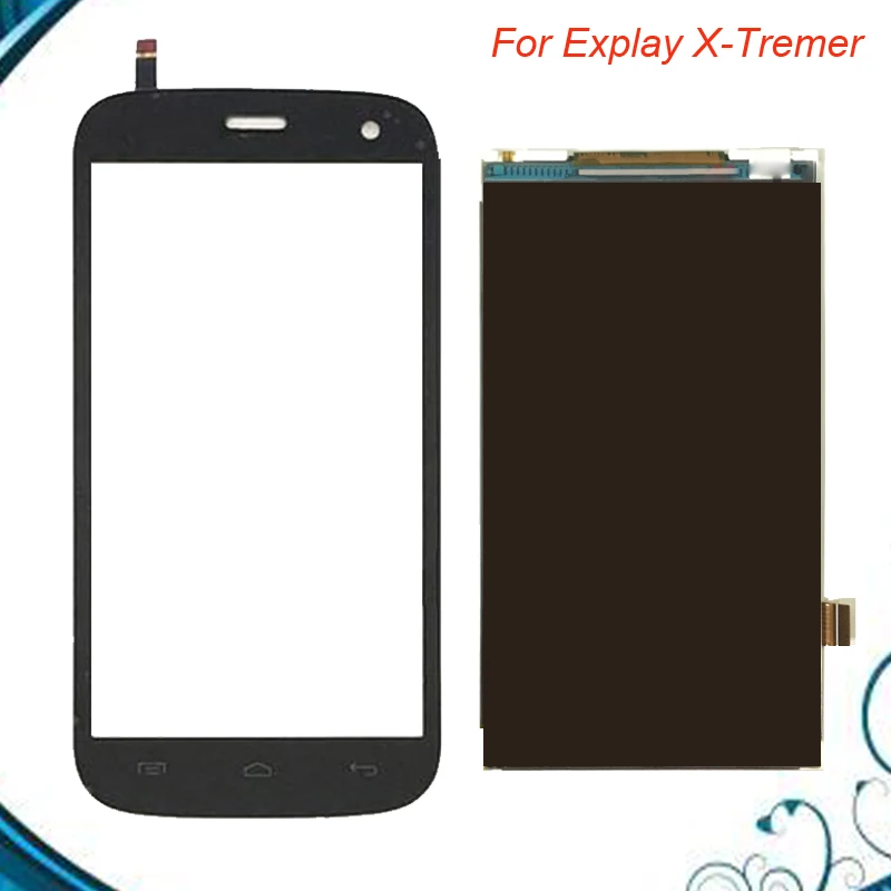 Протестировано для Explay X-Tremer ЖК-экран X Tremer ЖК-сенсорная панель запасные части