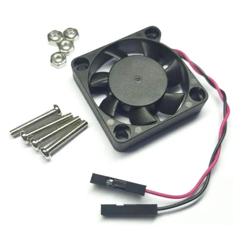 3 шт. Raspberry Pi 4 B вентилятор DC 5V/3 V Бесщеточный Охлаждающий с винтами для Модель + |