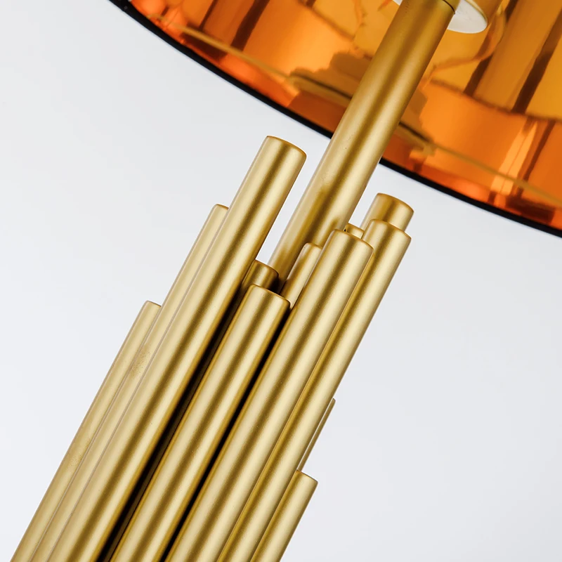 Современная роскошная Светодиодная настольная лампа американская гостиная