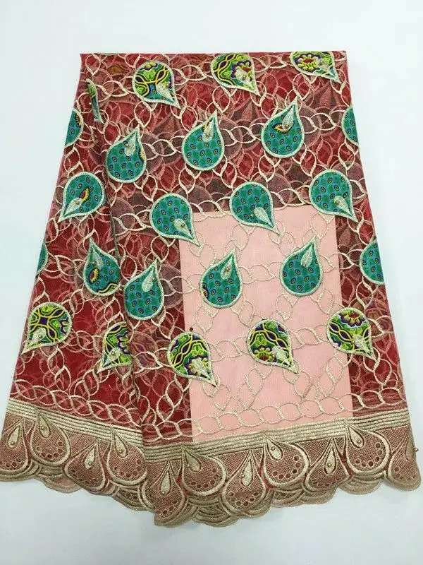 5 ярдов/шт самые популярные фиолетовые французские кружевные ткани с каплями