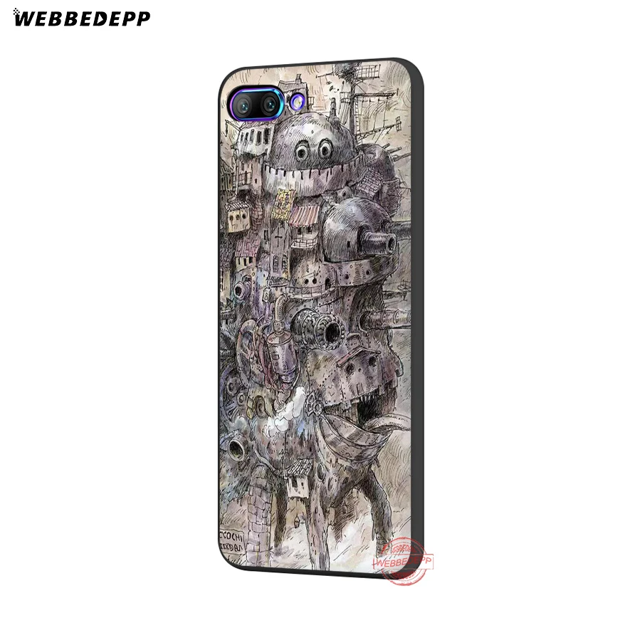 Мягкий чехол WEBBEDEPP Howl's Howls с движущимся замком для Honor 20 10 9 9X 8 Lite 8C 8X 7X 7C 7A 3 ГБ 6A Pro