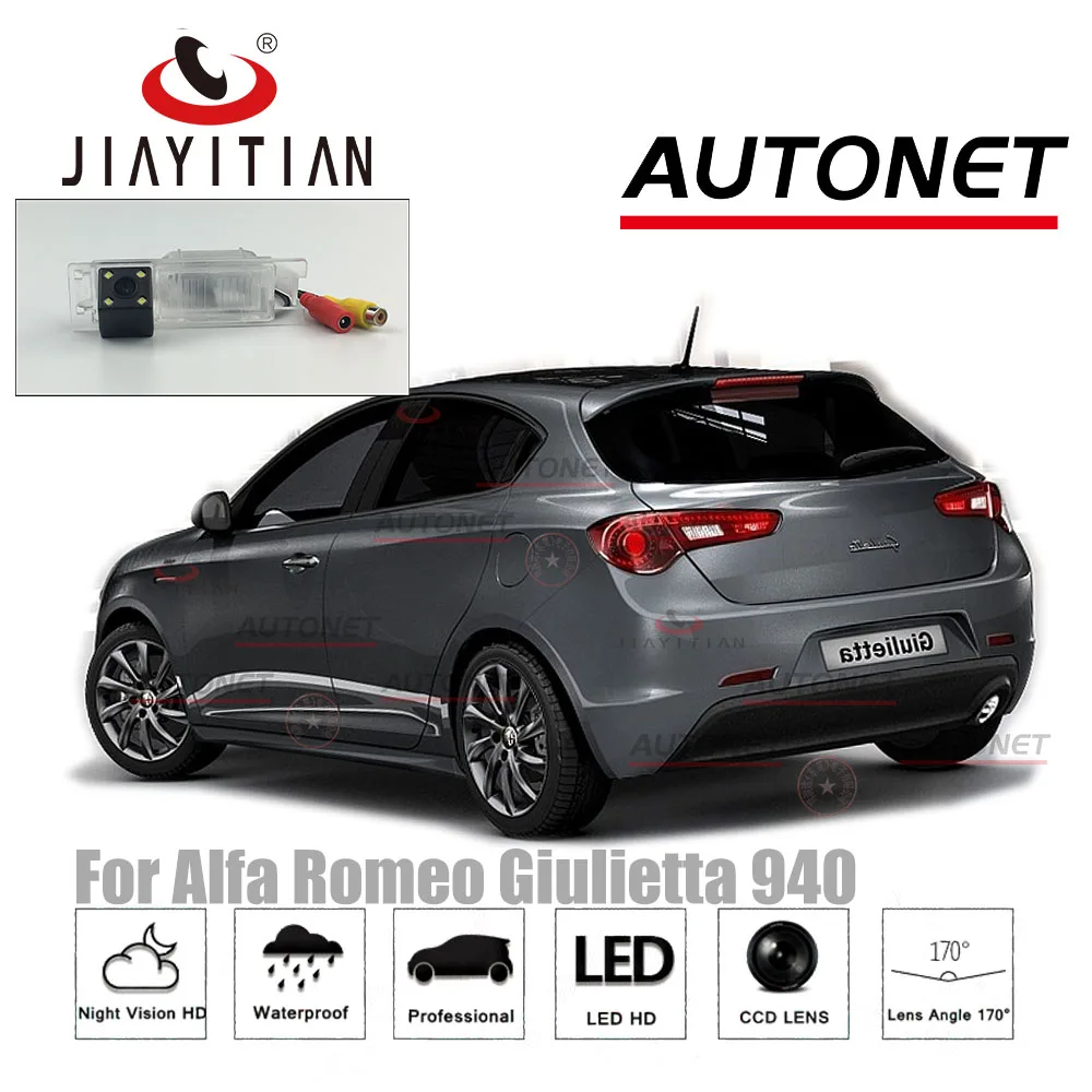 JiaYiTian камера заднего вида для Марка Alfa Romeo Giulietta 940/QV/GTSQ2/Squadra Corse TCT 2010~ CCD камера номерного знака ночного видения