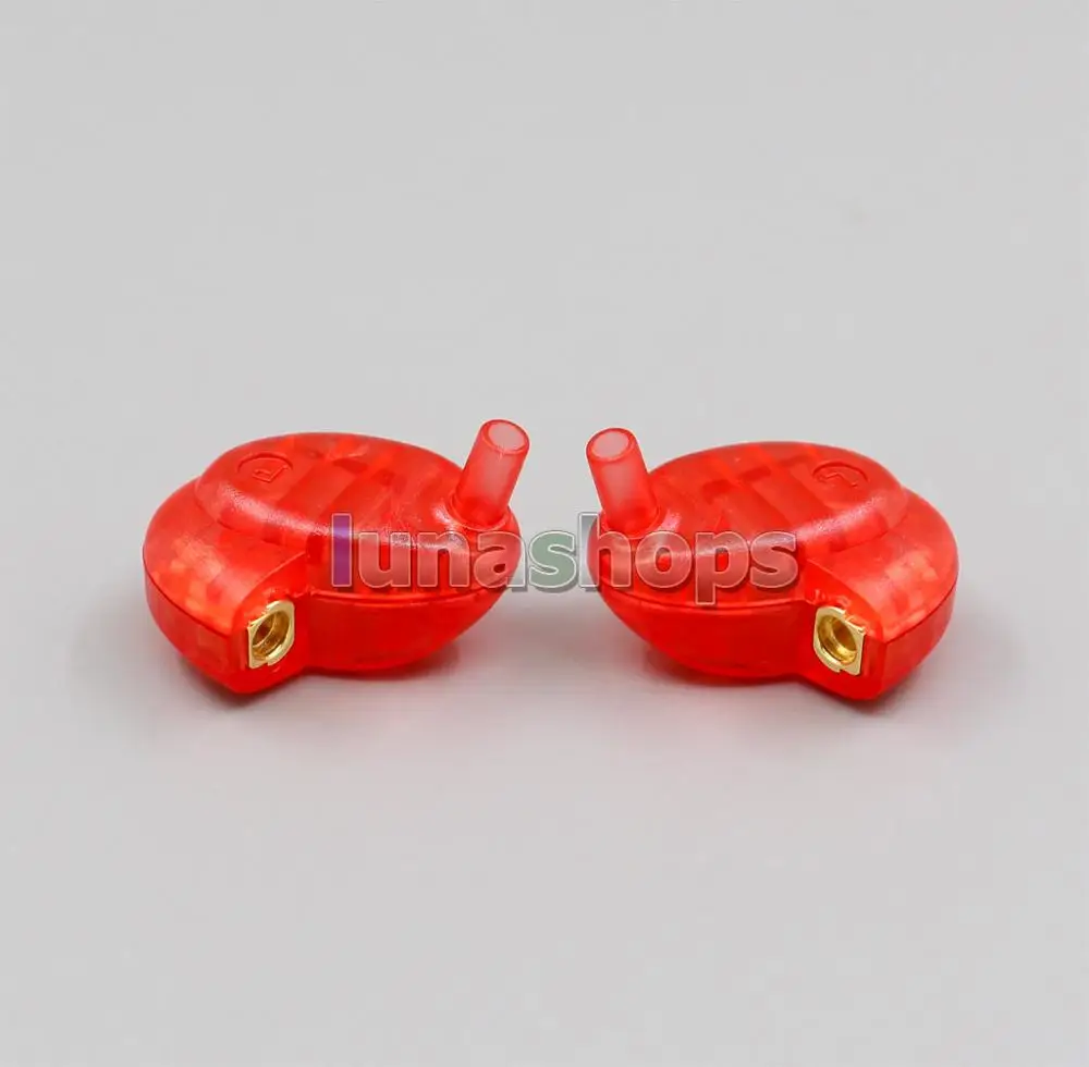 LN004339 1 пара ремонт корпуса на заказ для Westone W4r + Shure se535 гнездовой разъем MMCX