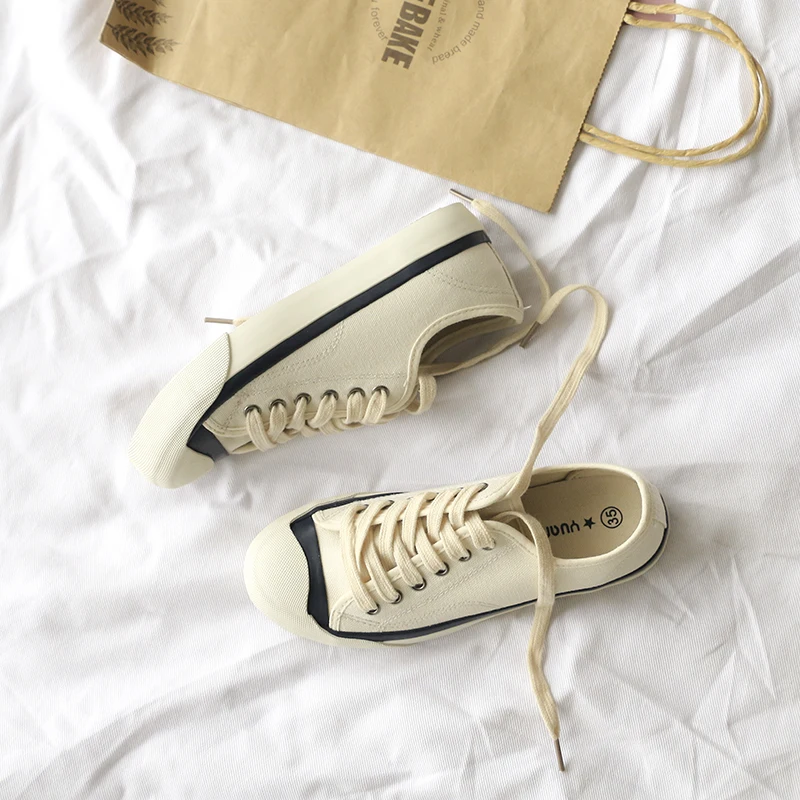 Туфли женские белые летние парусиновые 2018 | Обувь