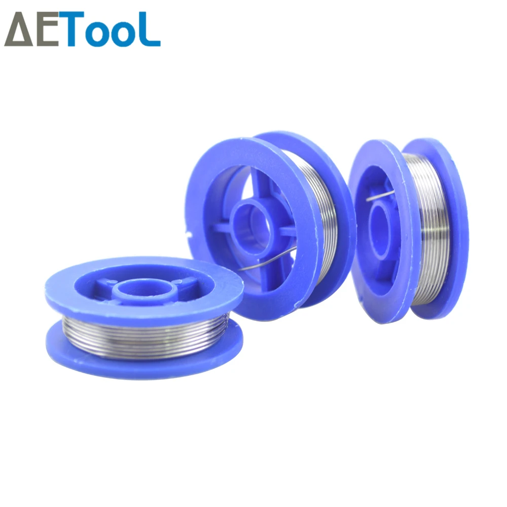 Оловянная проволока для пайки AETool 3 шт./компл. 0 8 мм 63/37 2.0% Оловянно свинцовый