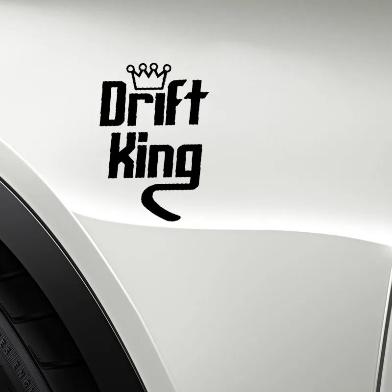 YJZT 9 1 см * 13 DRIFT KING Милая Корона Drift Turbo Boost Автомобильная Наклейка Виниловые