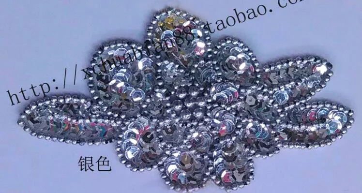 Рождественские украшения 10 шт./лот цветные блестящие цветочные 3D аксессуары для