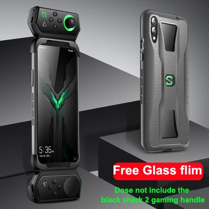 Для xiaomi Black Shark Helo Чехол Black shark 1 2 TPU мягкая задняя крышка для xiaomi BlackShark 1 2 Helo Игры Профессиональный корпус - Цвет: BlackShark 2 (Gray)
